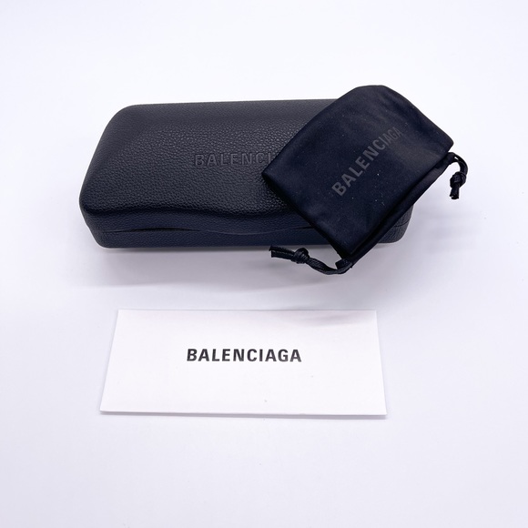 NEW BALENCIAGA BB00258S 003 OVERSIZED SUNGLASSES BALENCIAGA - Picture 13 of 13
